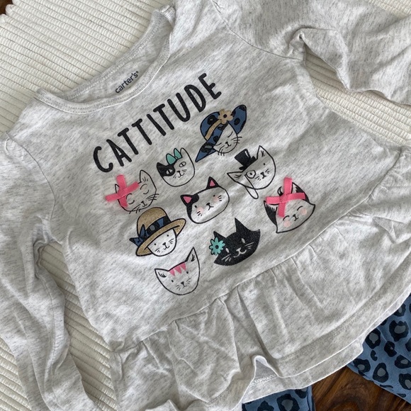 Carters 🐱 Set - Picture 3 of 6